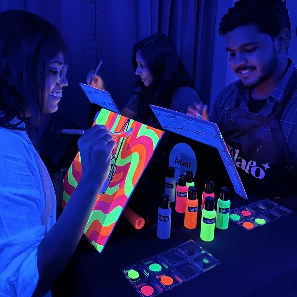 Art in the Dark™ | For 7 to 12 Guests | Chennai