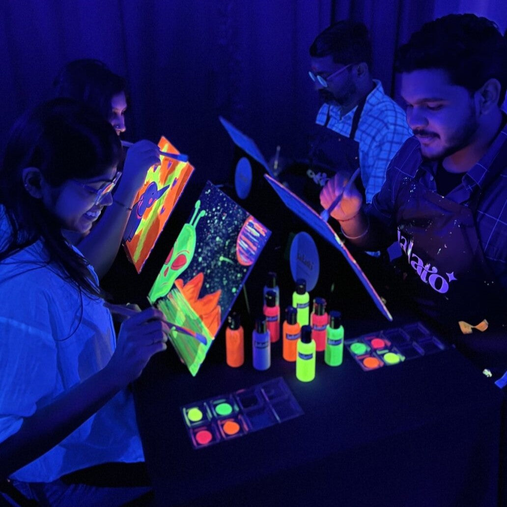 Art in the Dark™ | For 7 to 12 Guests | Chennai