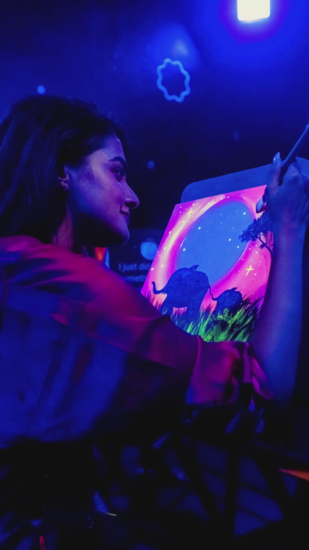 Private Art in the Dark Package | Midi | For 5 to 10 guests | Jalato Experience Rooms | Chennai